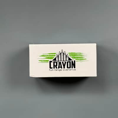 Electro-Harmonix Crayon 69 Full-Range Overdrive 2015 - Present - White with Vertical Crayons image 10