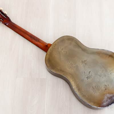 1931 National Sears, Roebuck & Co. Duolian Vintage Single Cone Resonator Frosted Duco w/ Case image 15