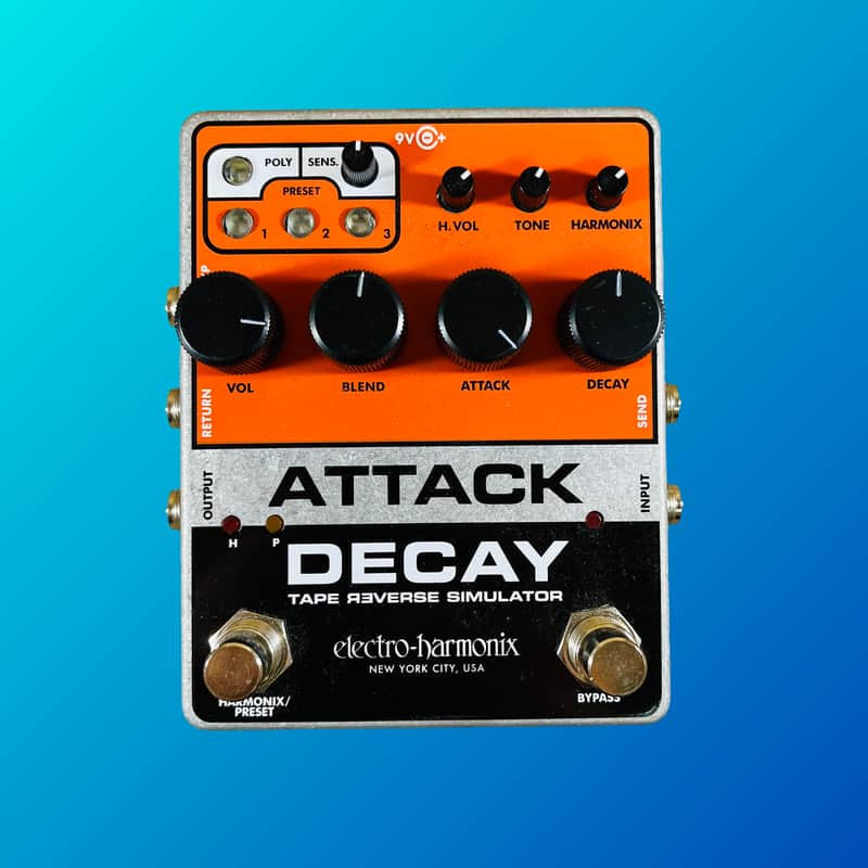 Electro-Harmonix Attack Decay Reverse Tape Simulator image 1