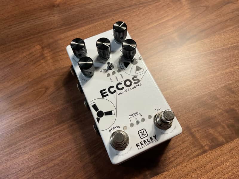 Keeley ECCOS Neo-Vintage Tape Delay - White image 1