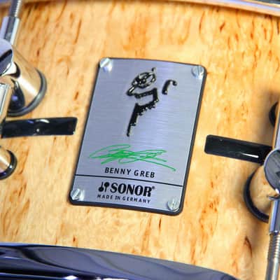 SONOR SSD10-13575BG Benny Greb Signature Snare 13x5.75 Beech with Hard Case (07/20) image 7