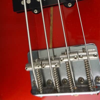 Fender JB62 Jazz Bass 1993 - Candy Apple Red - Japan - Rosewood Fretboard image 8
