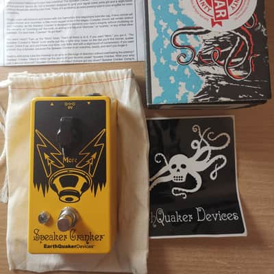 EarthQuaker Devices Speaker Cranker Overdrive V2 2017 - 2021 - Yellow / Black Print image 20