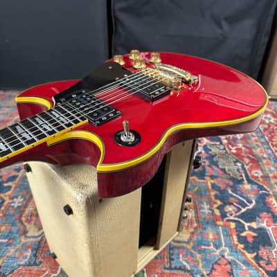 Yamaha SG2000 Neck Through Solid Body Persimmon Red - 1976 image 18