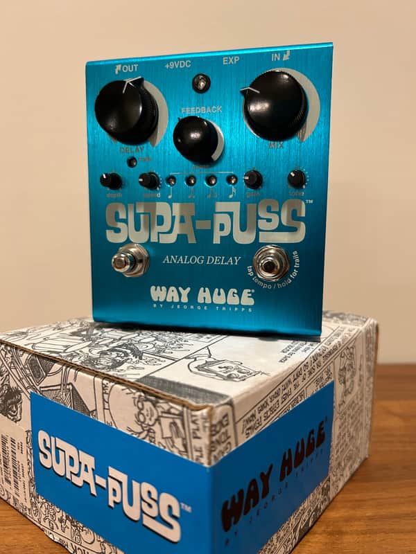 Way Huge WHE707 Supa-Puss Analog Delay - Blue image 1