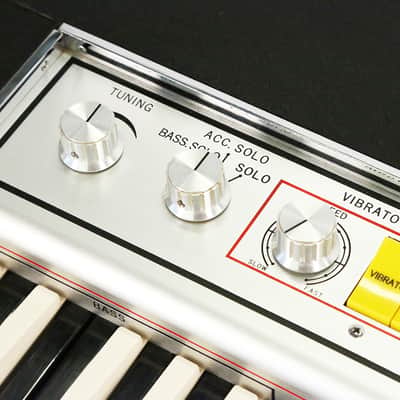 1960s Teisco Teischord GS - 100% Original, Super Rare with Expression Pedal & Sheet Music Stand! image 8