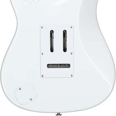 Ibanez AZ2204 PW Prestige Electric Guitar. Pearl White with Case image 3