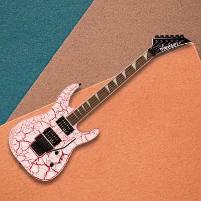 Jackson X Series Soloist SLX DX Crackle 6-String Right-Handed Electric Guitar with Basswood Body and Laurel Fingerboard (Bloodshot Crackle) image 5