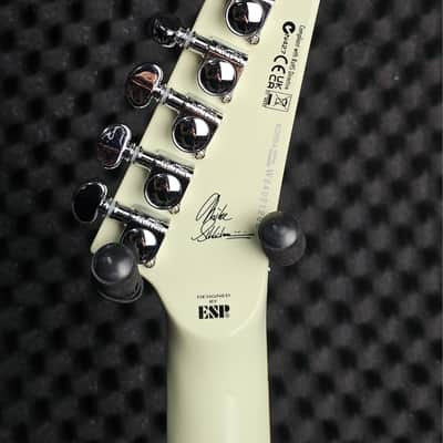 ESP LTD MSV-1 Mike Schleibaum Signature 2021 - Present - Olympic White image 7