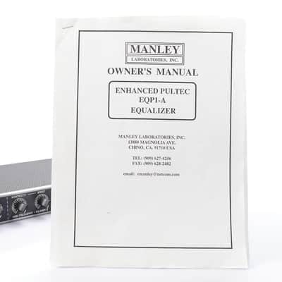 MANLEY EQP1-A Enhanced 'Pultec' Equalizer EQ Owned by Jerry Finn #27224 image 11