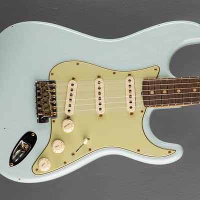 Fender Custom Shop 1960 Journeyman Relic Stratocaster - Sonic Blue image 1