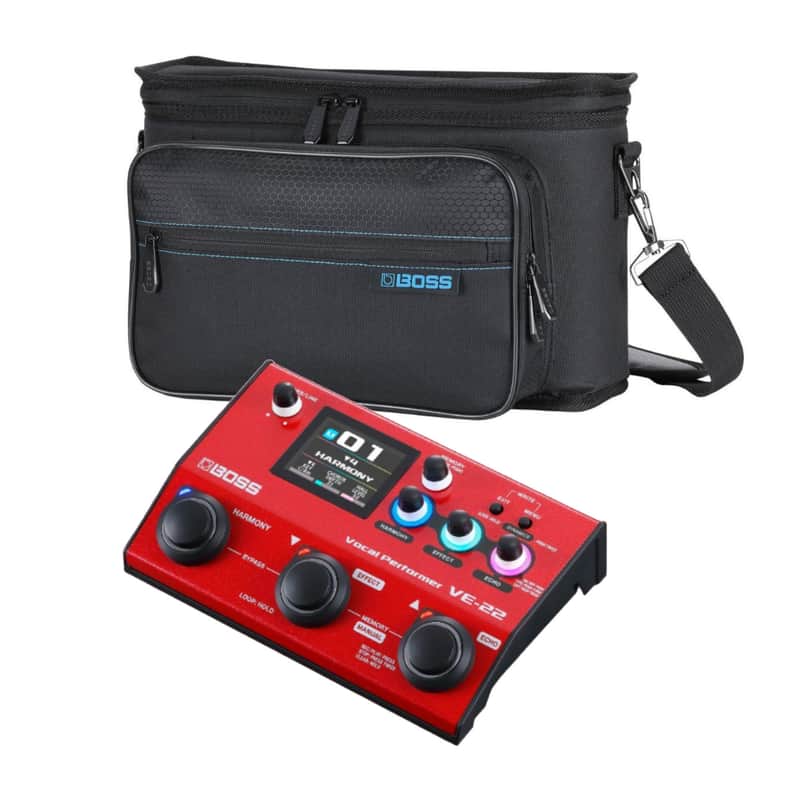 Boss  Ve-22 Vocal processor and Carry Bag Bundle image 1