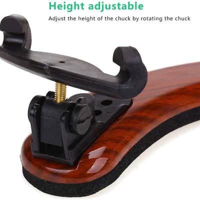 Adjustable Violin Shoulder Rest for 3/4 & 4/4 Violin – Ergonomic Support with Soft EVA Padding & Anti-Slip Feet image 6