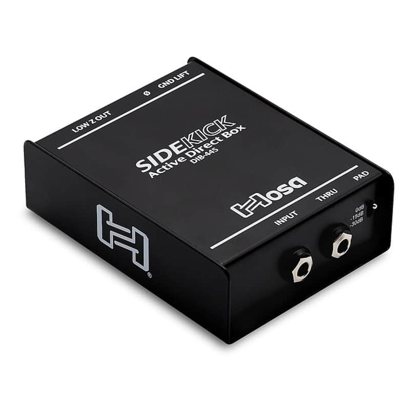 HOSA DIB-445 SideKick Aktive DI-Box image 1