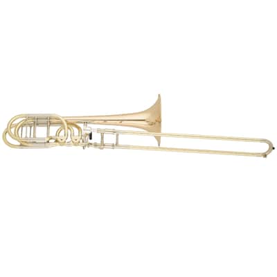S.E. Shires Model Q36GR Q-Series Bass Trombone with Dual Rotary Valves image 1