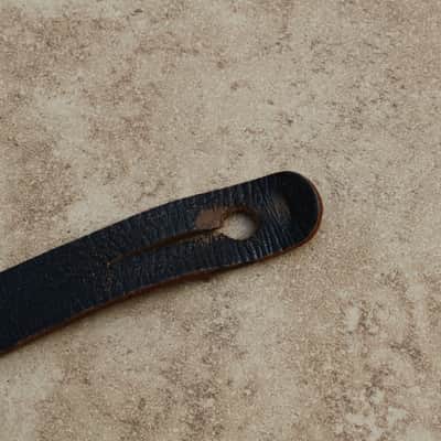 Vintage Leather Guitar Strap  Guitar Strap Case candy  circa 1959 image 8