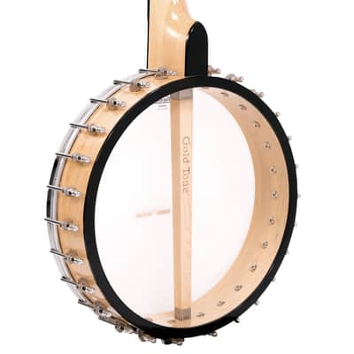 Gold Tone BC-350 Bob Carlin Signature Series Maple with Scoop Neck Openback Banjo w/Hardshell Case image 5