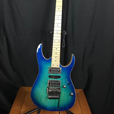 Ibanez RG Series Blue/green image 1
