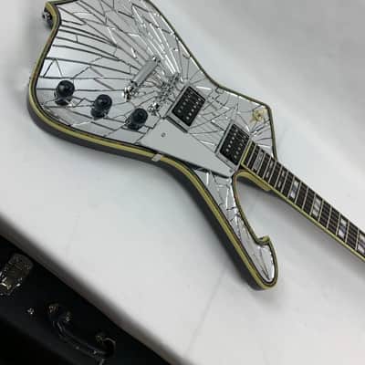 Ibanez PS1CM Paul Stanley Iceman Acrylic Cracked Mirror PS-1 CM NEW with Hardshell Case PS 1 PS1- IN STOCK image 15