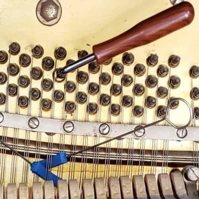 Professional Piano Tuning Kit – 8pc Piano Tuning Hammer, Wrench & Rubber Mutes Set image 4