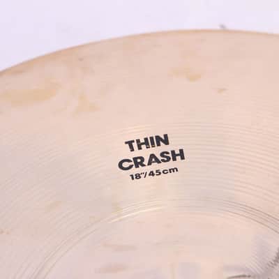 ZILDJIAN 90s A. Zildjian Thin Crash Brilliant 18-inch 1362g Zildjian Crash Cymbal (08/14) image 2