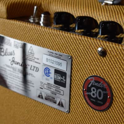 2026 Fender Blues Junior LTD Lacquered Tweed Combo Amp image 6