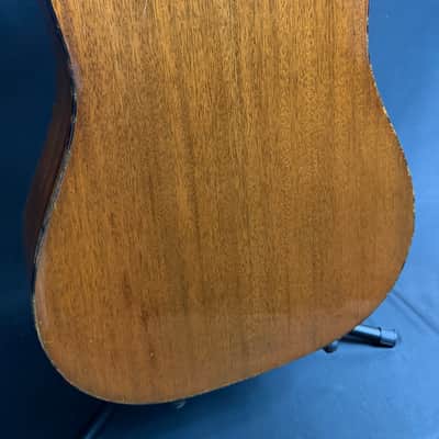 Vintage 1970's Gibson J-40 Dreadnought Acoustic Guitar Natural w/ Case image 17