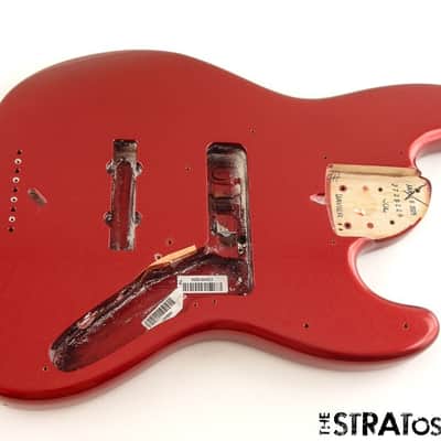 Fender American Ultra II Jazz Bass V 5 String BODY USA Guitar Sinister Red image 1