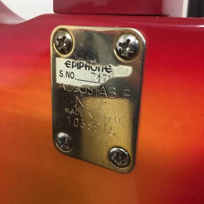 Epiphone ET-290 Crestwood 1974 - 1978 - Cherry Sunburst with OHSC image 13