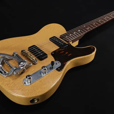 Fender Masterbuilt Prestige Collection P-90 Bigsby Tele Closet Classic Masterbuilt by Dale Wilson Tv Yellow ONE OF A KIND! 832 image 3