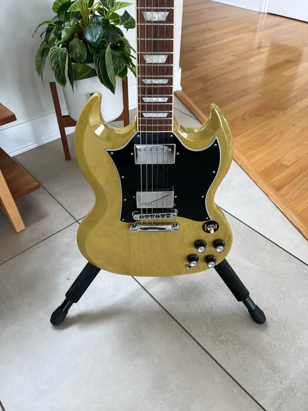 Gibson LES PAUL SG 2023 - TV YELLOW image 1