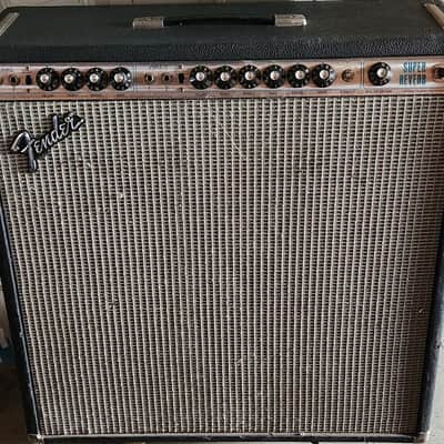 Fender Super Reverb "Drip Edge" 2-Channel 40-Watt 4x10" Guitar Combo 1968 - 1969 - Silverface image 1