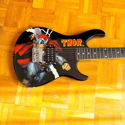 Peavey Marvel Avengers Thor Rockmaster 3/4 Size Electric Guitar – 2011 – Rare! image 3