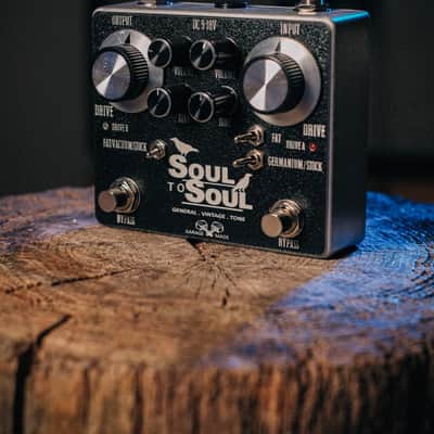 GENERAL VINTAGE TONE Soul To Soul Dual Overdrive Pedal fx SRV Tones -  GVT - black image 8