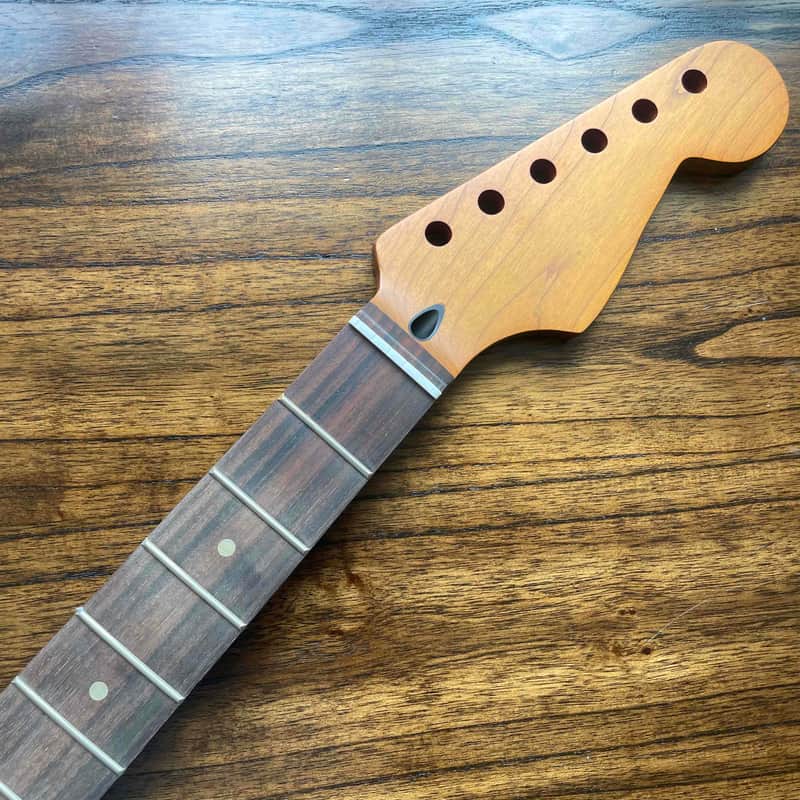 Roasted Maple Strat Neck fits fender Stratocaster body 22 frets image 1