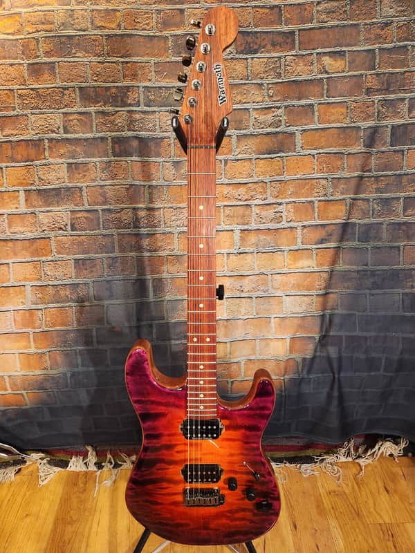 Warmoth Partscaster Orange Burst-Seymour Duncan-Free Set Up-New Pots image 1