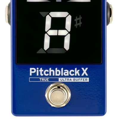 Korg PBXBL Pitchblack X Limited Edition Chromatic Tuner (Blue) image 1