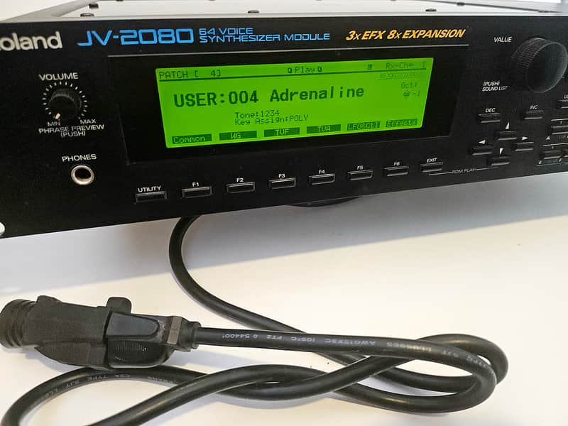 Roland JV-2080 64-Voice Synthesizer Module | Reverb