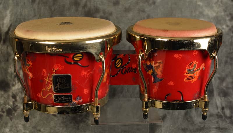 Latin Percussion LP Aspire Santana Signature Supernatural Professional Fiberglass Bongo Set image 1