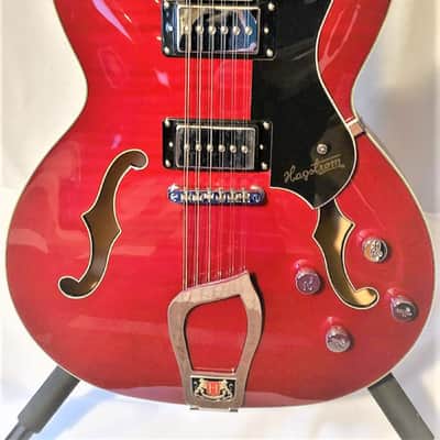 Hagstrom DLX-12 2018 Cherry image 3
