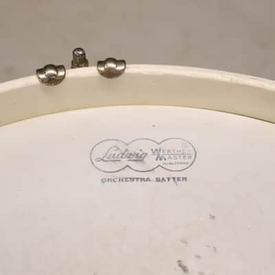 Leedy 10x15 Marching Snare Drum Vintage 1940's #2 image 8