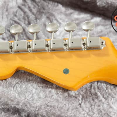 1984 Fender MIJ Japan ST62-65 ’62 Stratocaster JV Serial Sunburst Fender HSC image 7