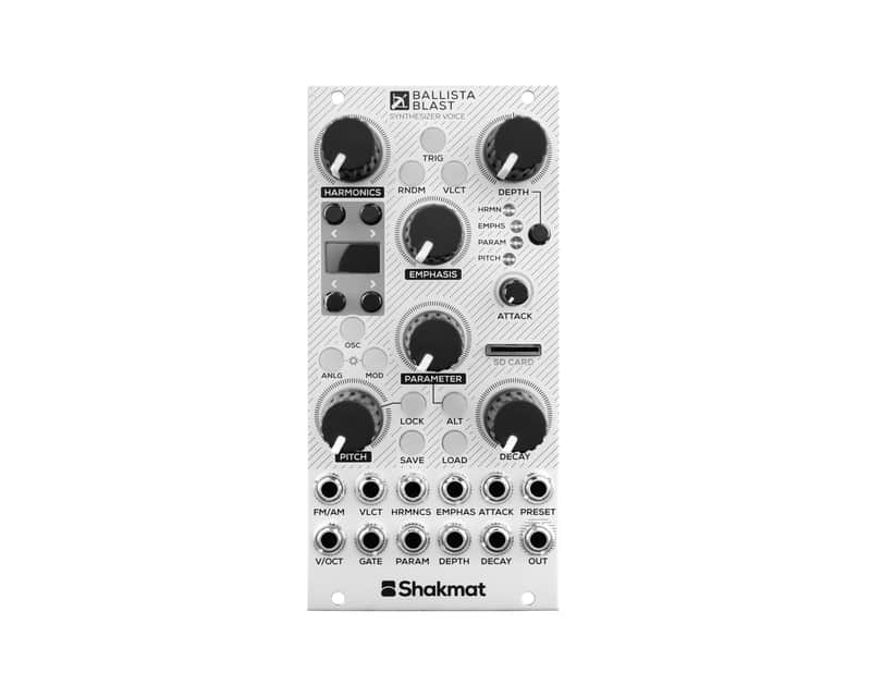 Shakmat Ballista Blast Hybrid Synth Voice Eurorack Module image 1