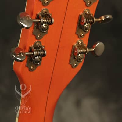 1964 Gretsch Chet Atkins 6120 Nashville Western Orange with HANG TAG image 16