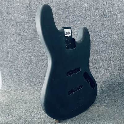 Black 4 String J Jazz Bass Style Body image 4