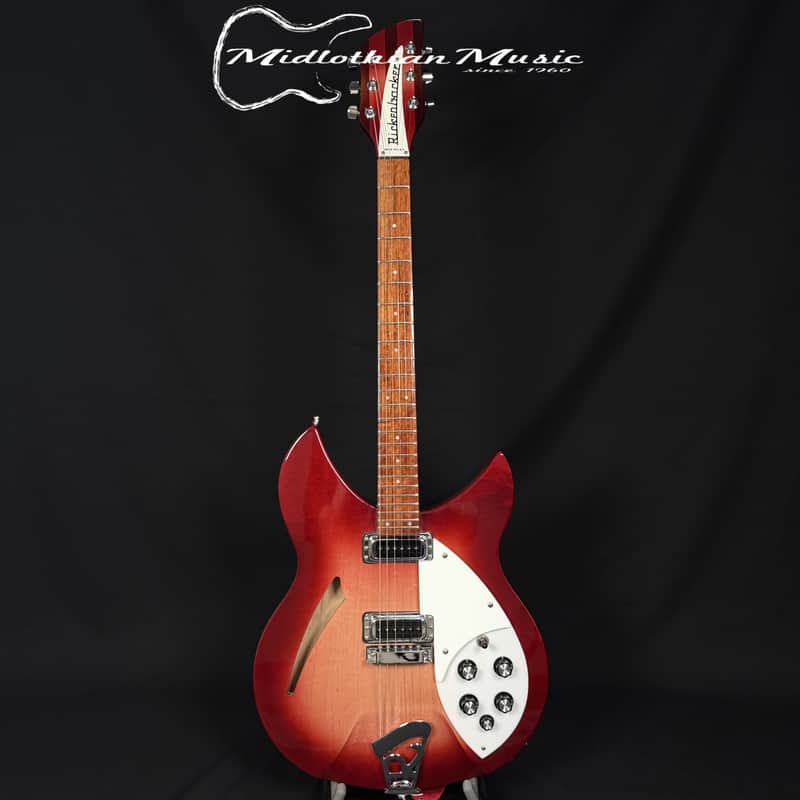 Rickenbacker 330 6-String Electric Guitar - 1997! w/Original Case Fireglo USED image 1