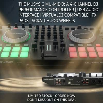 MU-MIDI9 4 CHANNELS 2025 (BRAND NEW) image 1