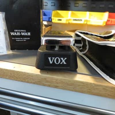 Vox V847 Wah Wah Pedal with 9V Jack 2007 - Present - Black / Chrome image 7