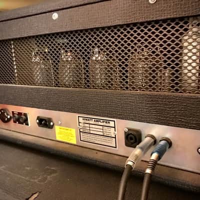 Hiwatt DR201 Bass Stack w 1 x SE 410 (4 x10“), 1 x SE115 (1x15“) 1980 - 82 - Black image 3