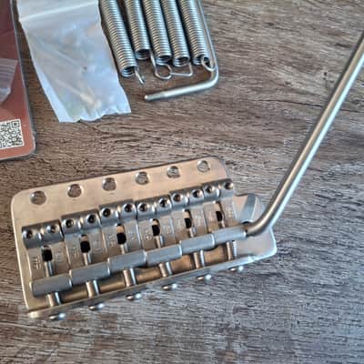 Callaham Vintage S Model Strat Bridge Assembly 2010s - Chrome image 2